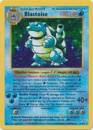 Blastoise (2/102) [Base Set Shadowless Unlimited] | Tables and Towers