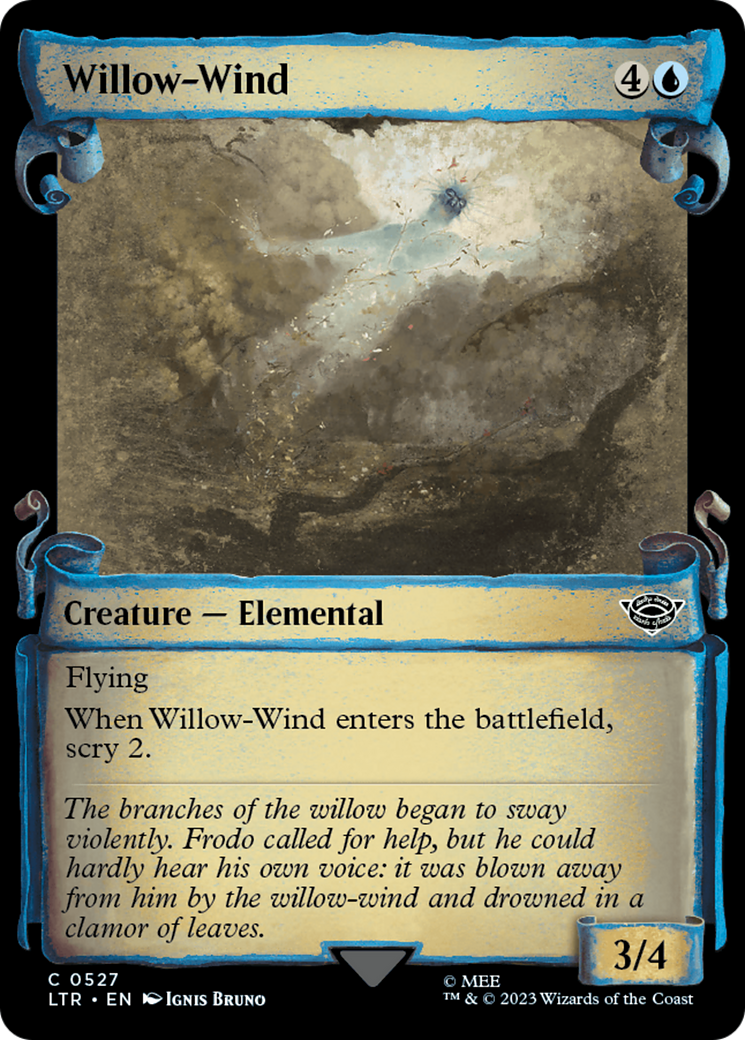 Willow-Wind [The Lord of the Rings: Tales of Middle-Earth Showcase Scrolls] | Tables and Towers