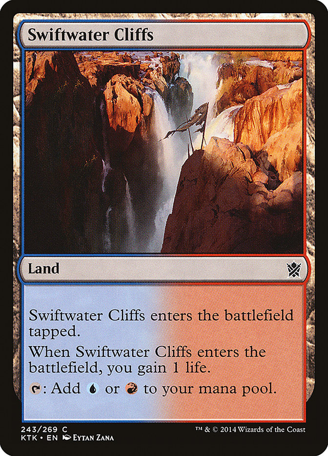 Swiftwater Cliffs [Khans of Tarkir] | Tables and Towers