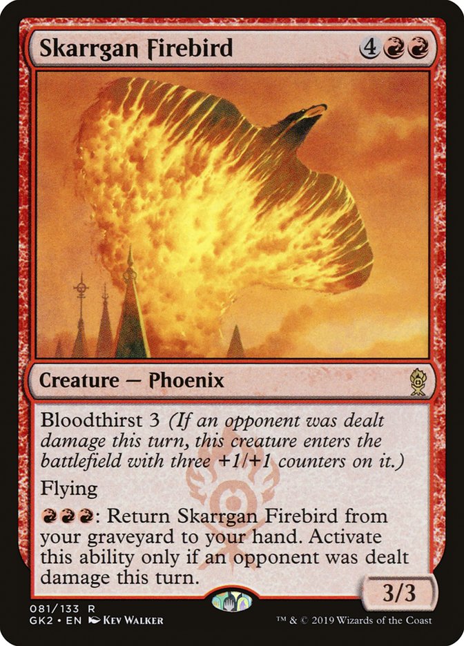 Skarrgan Firebird [Ravnica Allegiance Guild Kit] | Tables and Towers