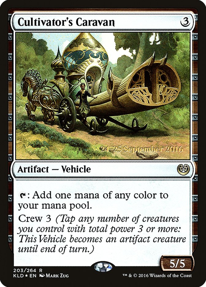 Cultivator's Caravan [Kaladesh Prerelease Promos] | Tables and Towers