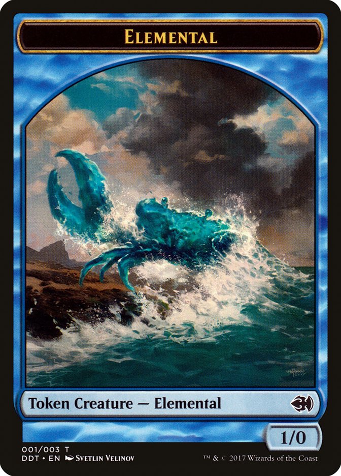 Elemental Token [Duel Decks: Merfolk vs. Goblins Tokens] | Tables and Towers