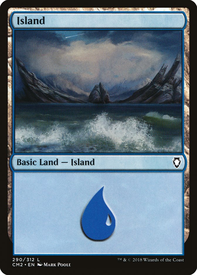 Island (290) [Commander Anthology Volume II] | Tables and Towers