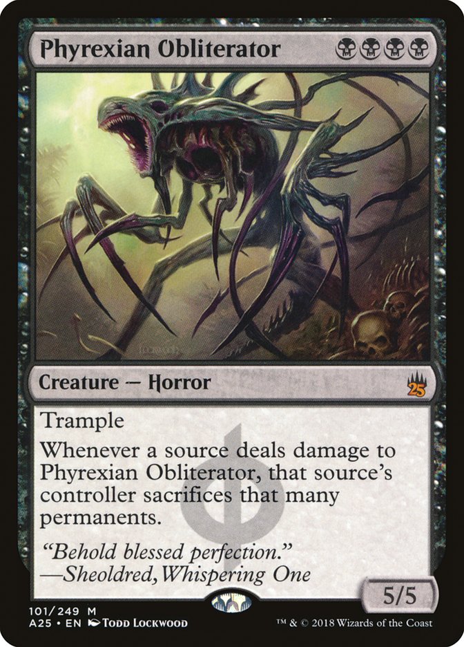 Phyrexian Obliterator [Masters 25] | Tables and Towers
