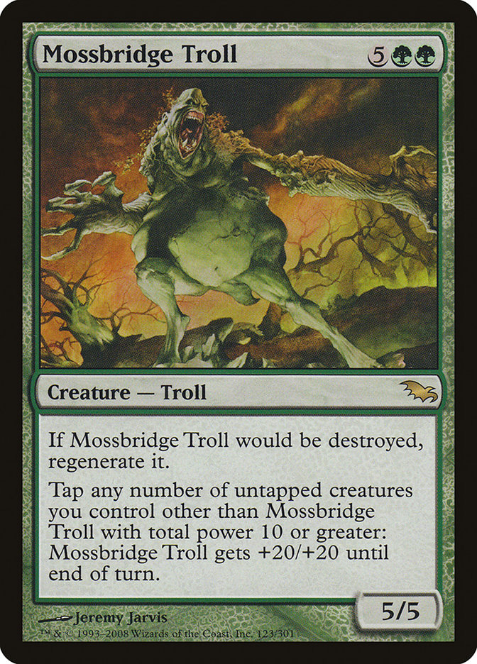 Mossbridge Troll [Shadowmoor] | Tables and Towers