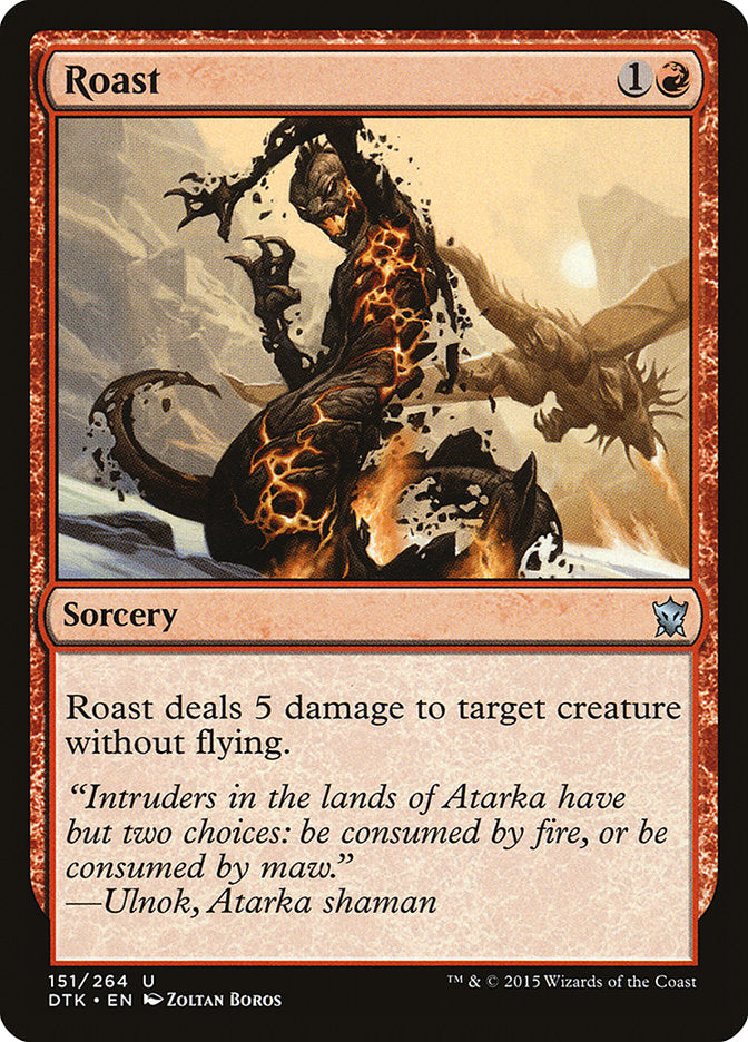 Roast [Dragons of Tarkir] | Tables and Towers