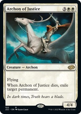 Archon of Justice [Jumpstart 2022] | Tables and Towers