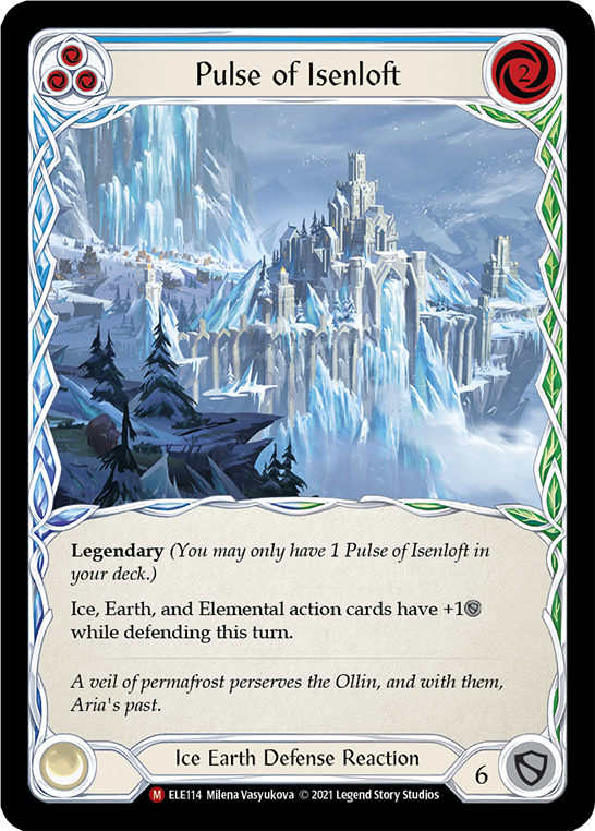 Pulse of Isenloft [ELE114] (Tales of Aria)  1st Edition Cold Foil | Tables and Towers