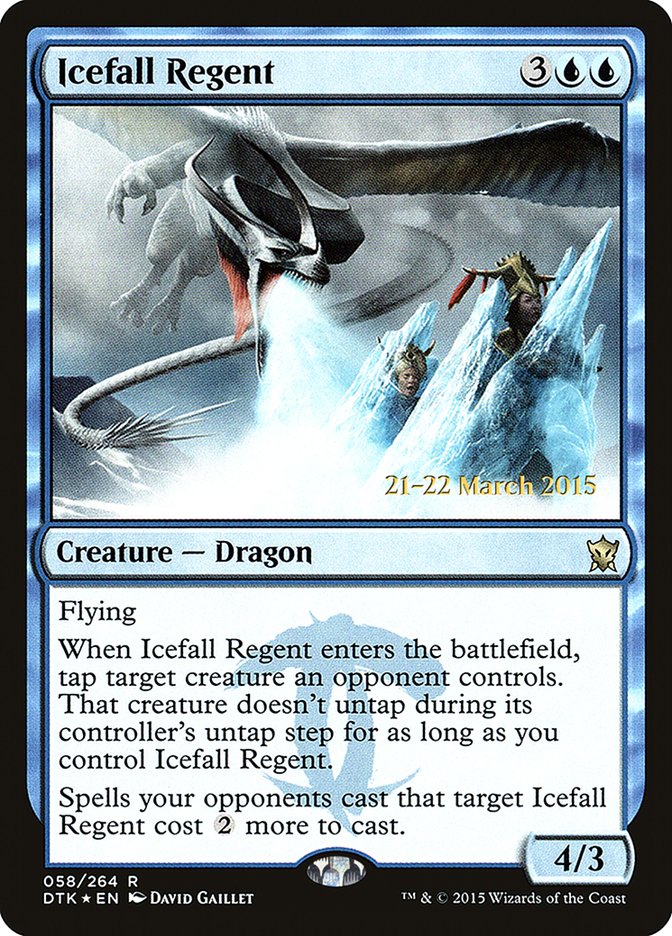 Icefall Regent [Dragons of Tarkir Prerelease Promos] | Tables and Towers