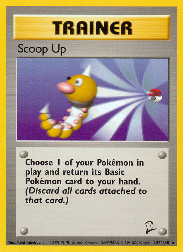 Scoop Up (107/130) [Base Set 2] | Tables and Towers