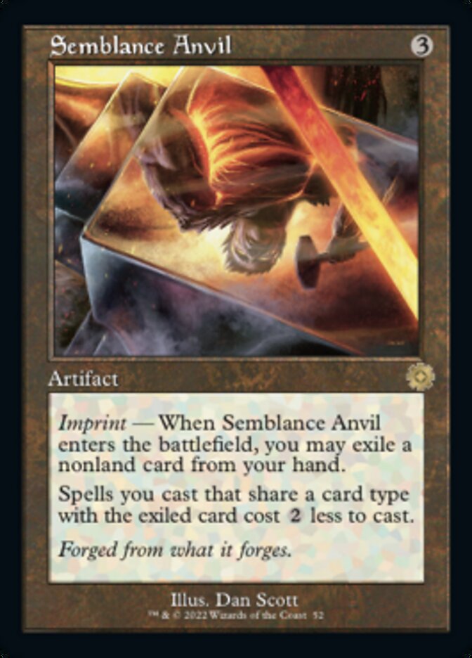 Semblance Anvil (Retro) [The Brothers' War Retro Artifacts] | Tables and Towers