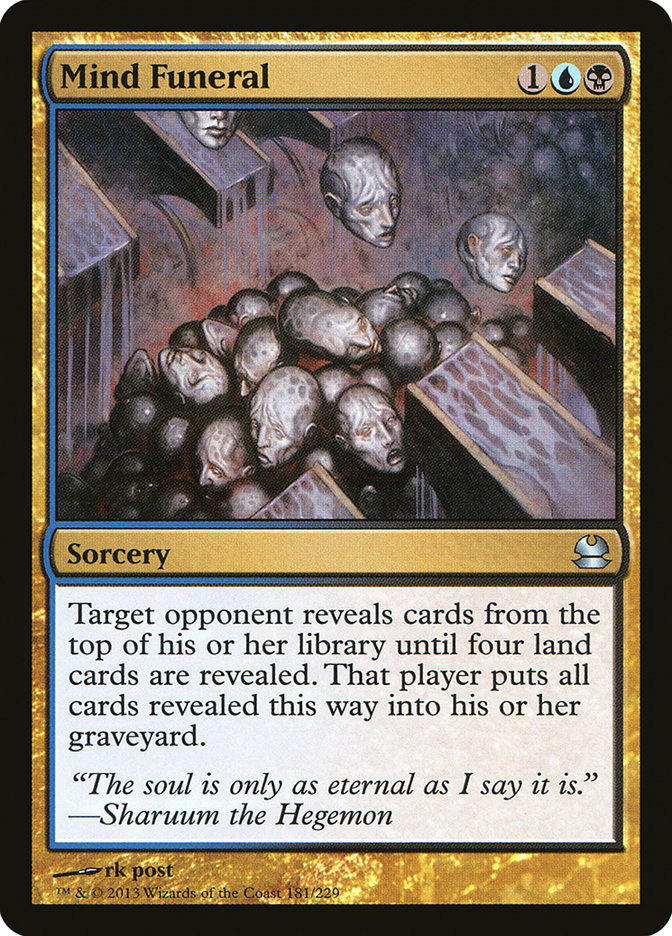 Mind Funeral [Modern Masters] | Tables and Towers