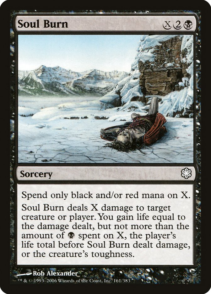 Soul Burn [Coldsnap Theme Decks] | Tables and Towers