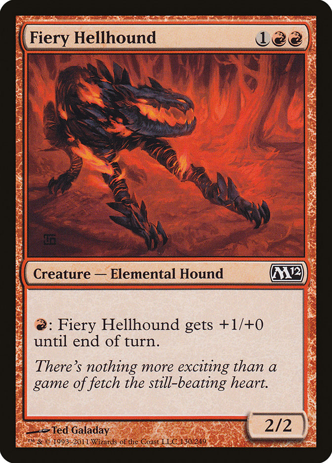 Fiery Hellhound [Magic 2012] | Tables and Towers