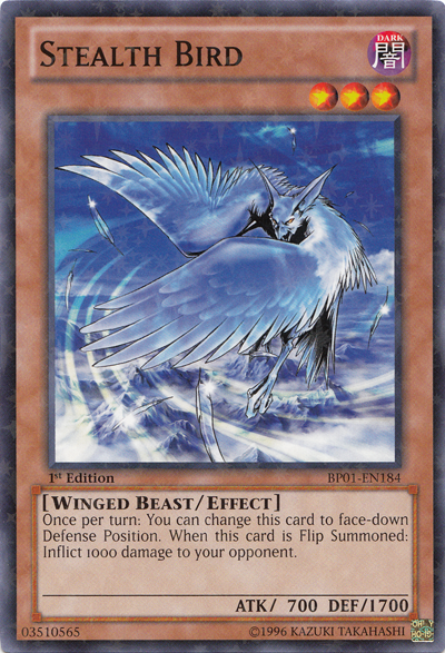 Stealth Bird [BP01-EN184] Starfoil Rare | Tables and Towers