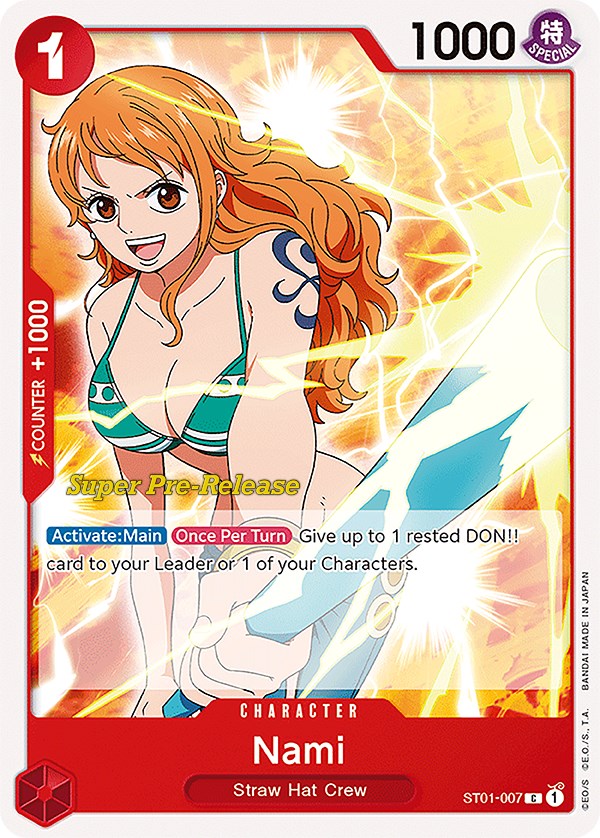 Nami [Super Pre-Release Starter Deck: Straw Hat Crew] | Tables and Towers