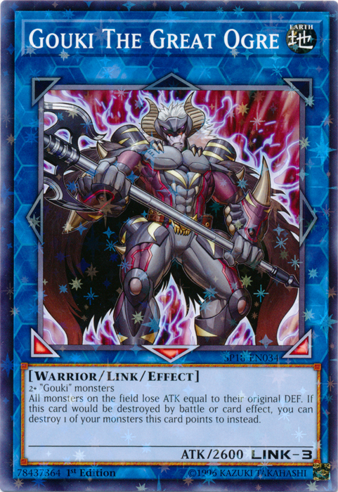 Gouki The Great Ogre [SP18-EN034] Starfoil Rare | Tables and Towers
