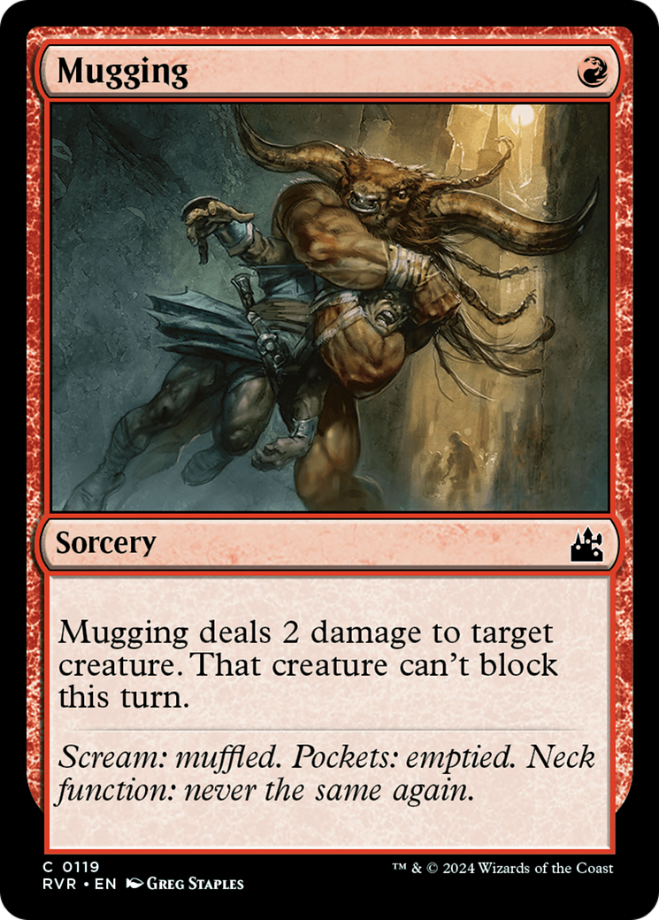Mugging [Ravnica Remastered] | Tables and Towers