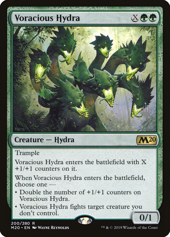 Voracious Hydra (Promo Pack) [Core Set 2020 Promos] | Tables and Towers