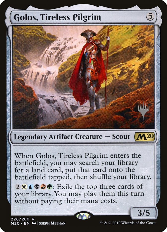 Golos, Tireless Pilgrim (Promo Pack) [Core Set 2020 Promos] | Tables and Towers