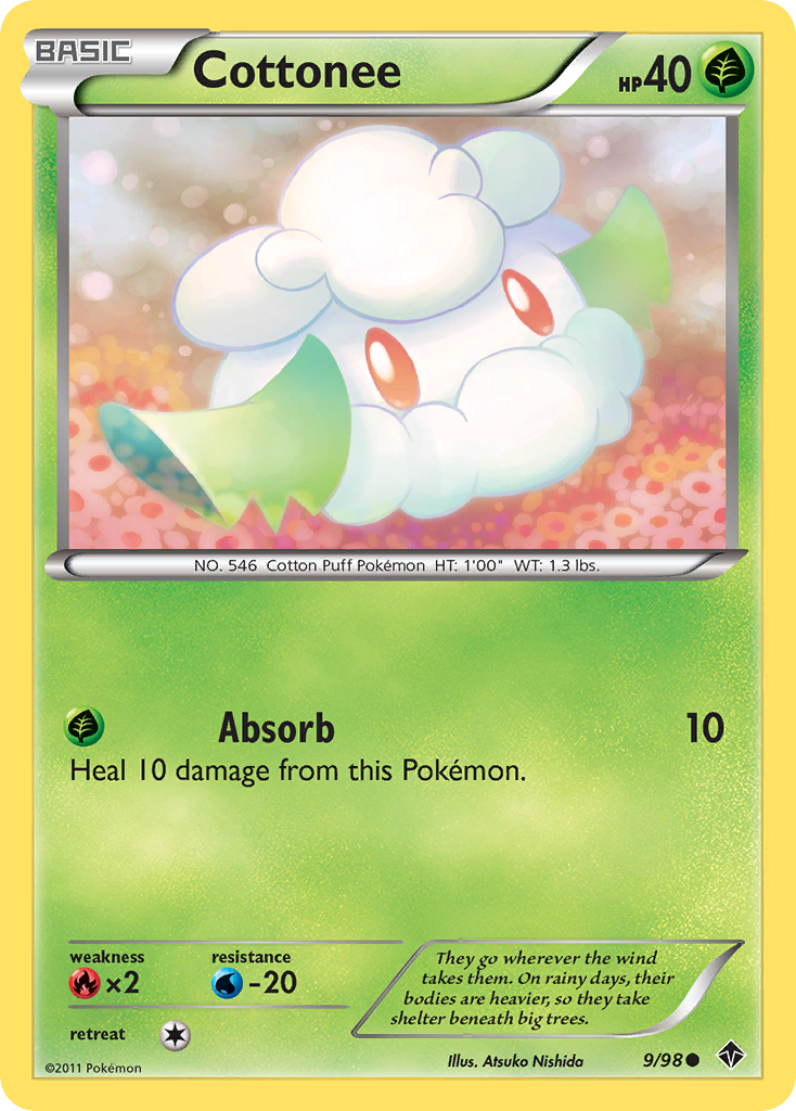 Cottonee (9/98) [Black & White: Emerging Powers] | Tables and Towers