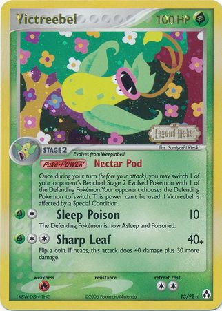 Victreebel (13/92) (Stamped) [EX: Legend Maker] | Tables and Towers