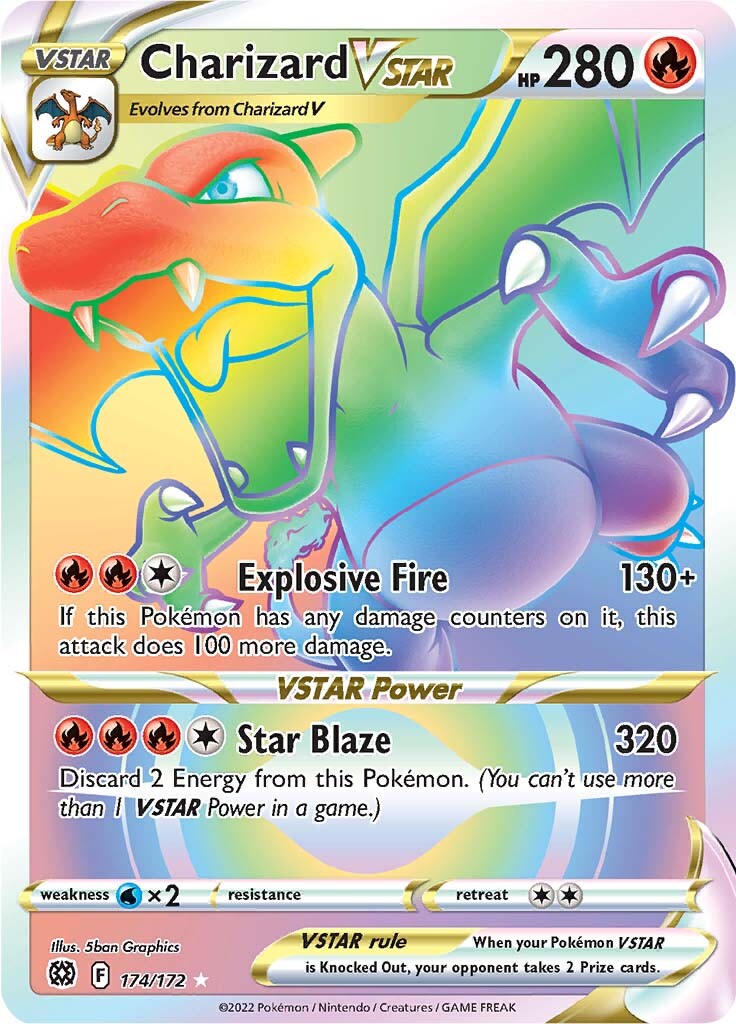 Charizard VSTAR (174/172) [Sword & Shield: Brilliant Stars] | Tables and Towers