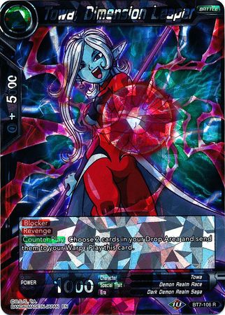 Towa, Dimension Leaper (BT7-106) [Assault of the Saiyans] | Tables and Towers