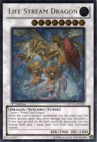 Life Stream Dragon [EXVC-EN038] Ultimate Rare | Tables and Towers