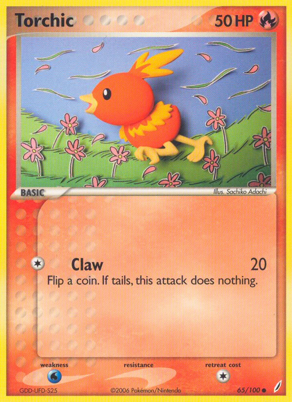 Torchic (65/100) [EX: Crystal Guardians] | Tables and Towers