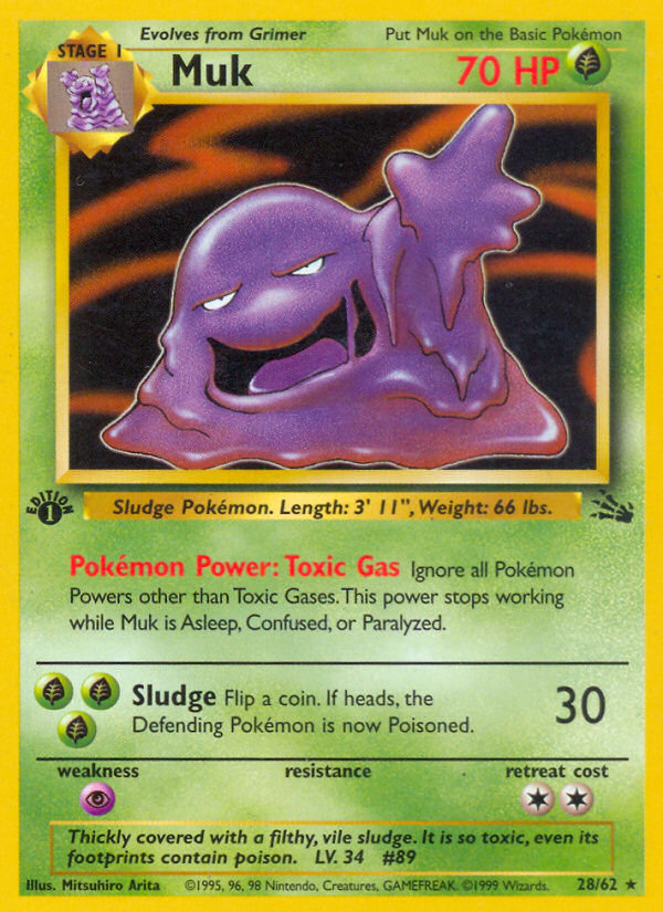 Muk (28/62) [Fossil 1st Edition] | Tables and Towers