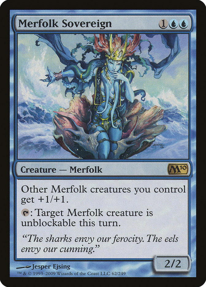 Merfolk Sovereign [Magic 2010] | Tables and Towers