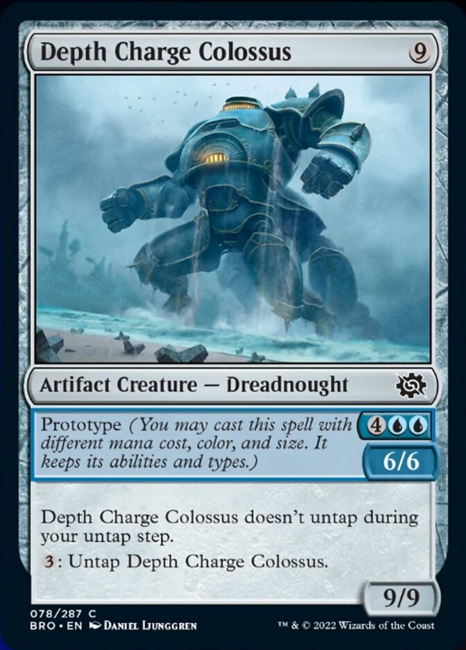 Depth Charge Colossus [The Brothers' War] | Tables and Towers