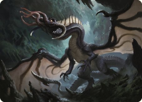 Brainstealer Dragon Art Card [Commander Legends: Battle for Baldur's Gate Art Series] | Tables and Towers