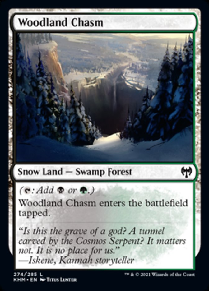 Woodland Chasm [Kaldheim] | Tables and Towers