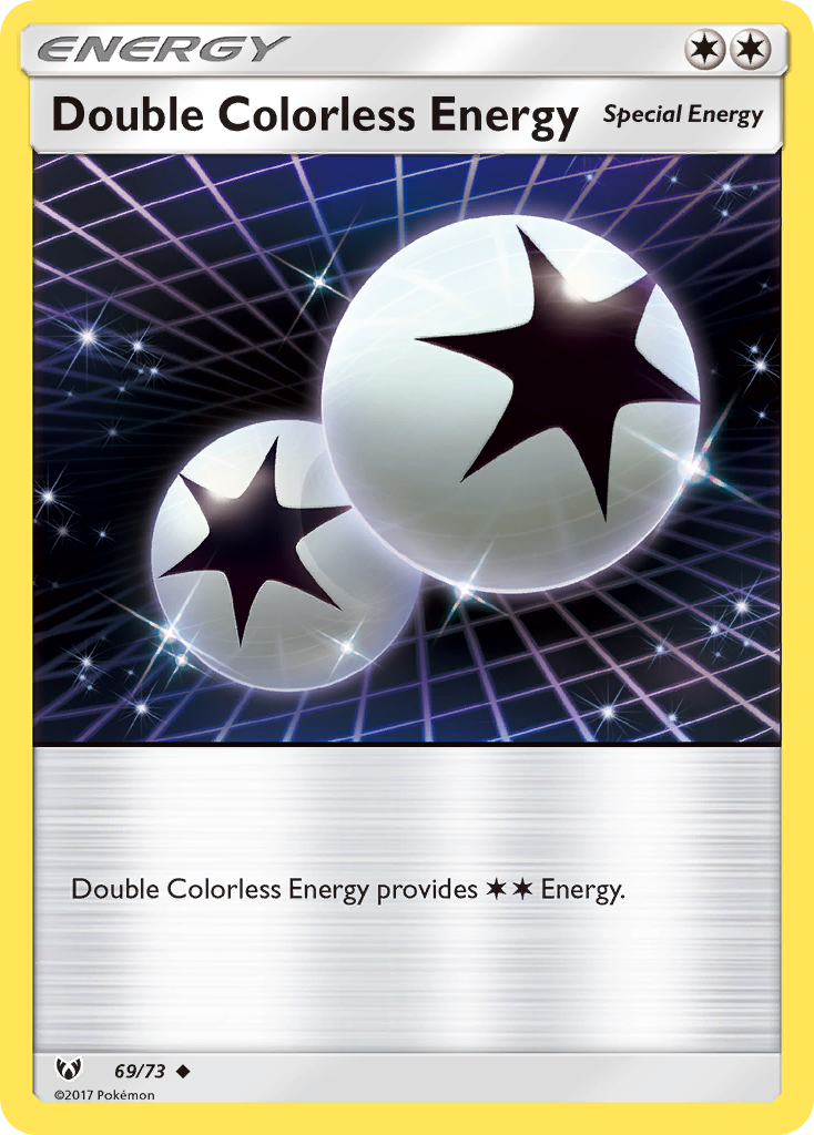 Double Colorless Energy (69/73) [Sun & Moon: Shining Legends] | Tables and Towers