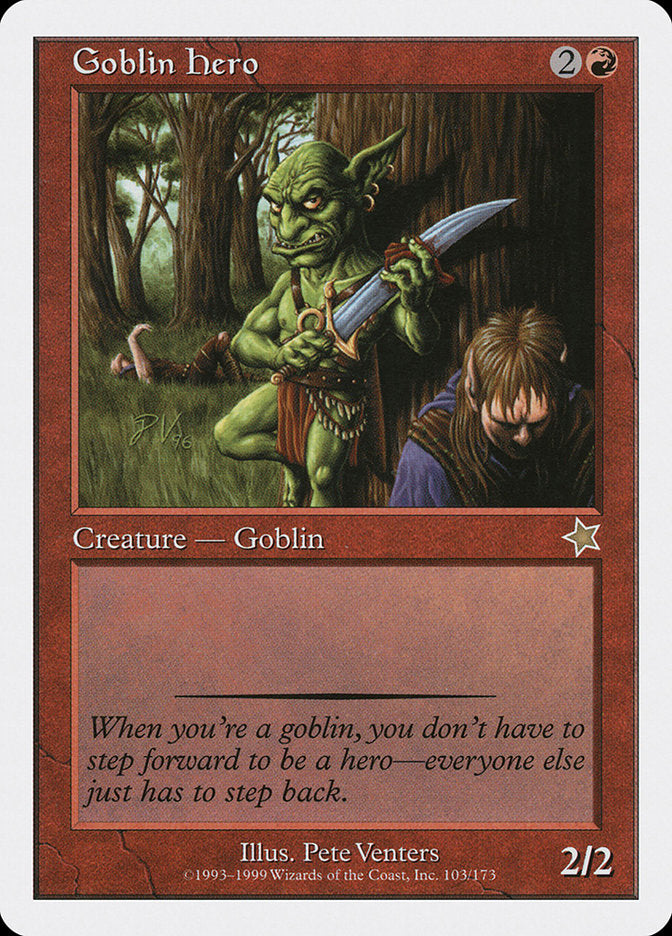 Goblin Hero [Starter 1999] | Tables and Towers