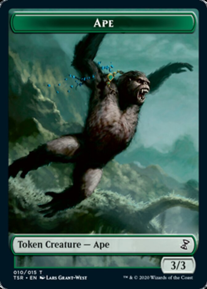 Ape Token [Time Spiral Remastered Tokens] | Tables and Towers