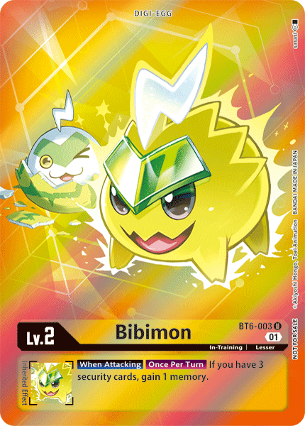 Bibimon [BT6-003] (Alternative Art - Box Topper) [Double Diamond] | Tables and Towers