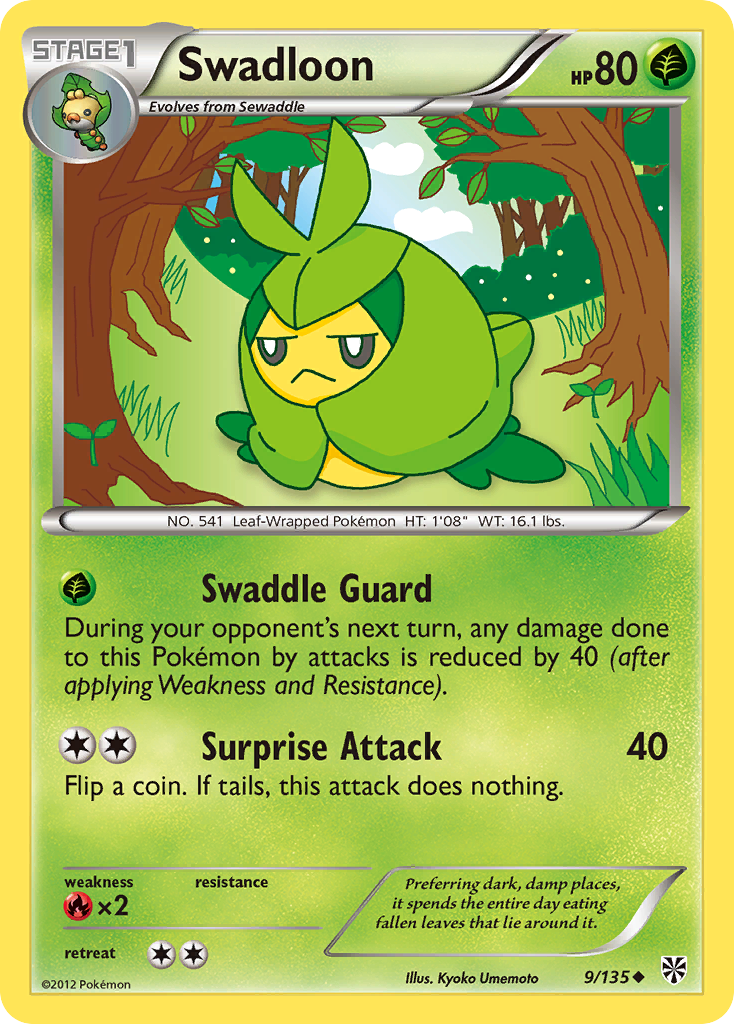 Swadloon (9/135) [Black & White: Plasma Storm] | Tables and Towers