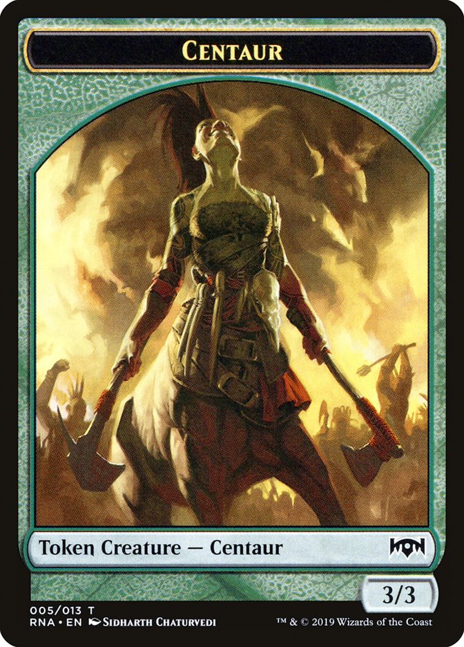 Centaur Token [Ravnica Allegiance Tokens] | Tables and Towers