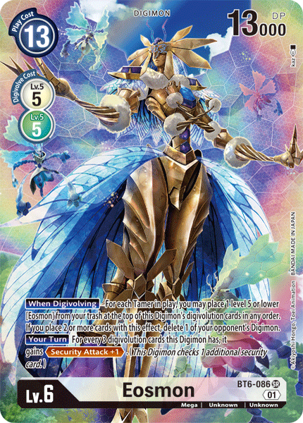 Eosmon [BT6-086] (Alternate Art) [Double Diamond] | Tables and Towers