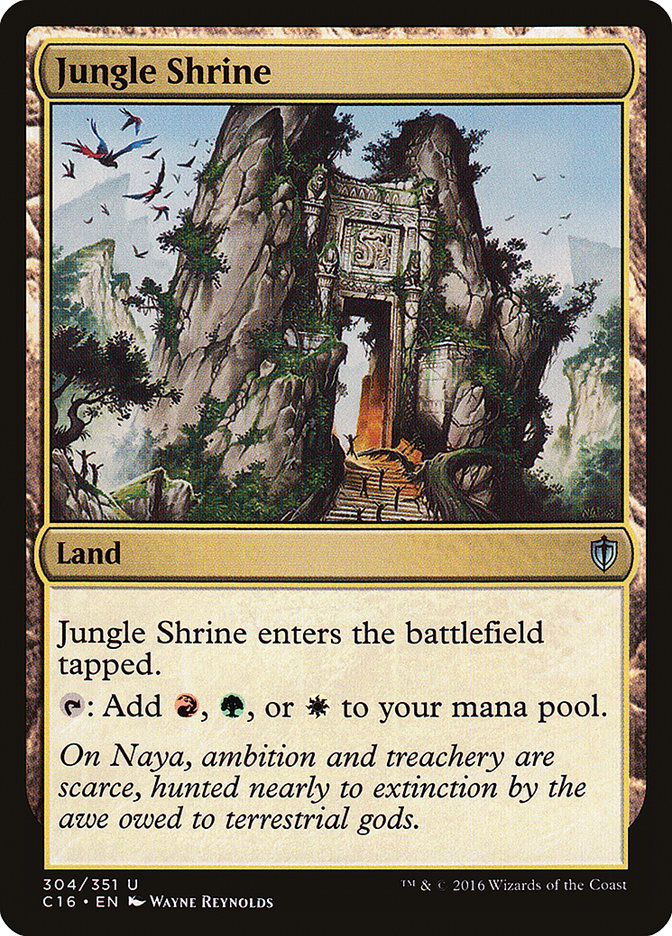 Jungle Shrine [Commander 2016] | Tables and Towers