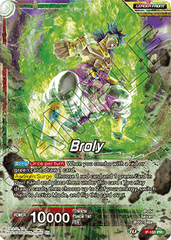 Broly // Broly, Surge of Brutality (Gold Stamped) (P-181) [Mythic Booster] | Tables and Towers