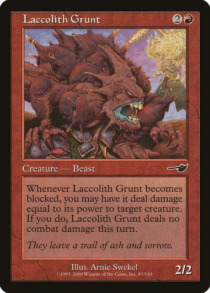 Laccolith Grunt [Nemesis] | Tables and Towers