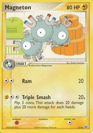 Magneton (5/10) [EX: Trainer Kit - Latios] | Tables and Towers