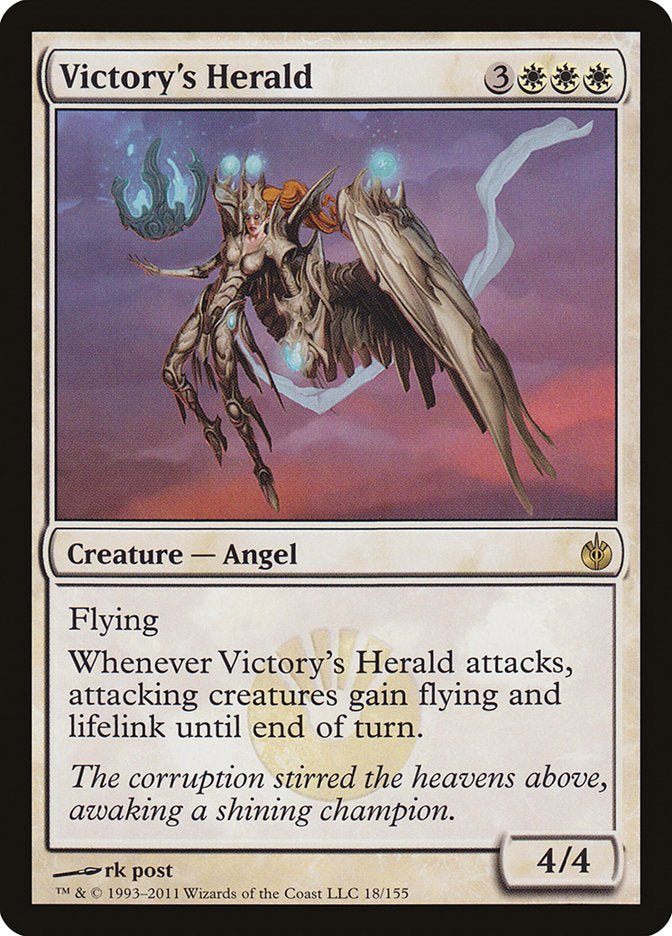 Victory's Herald [Mirrodin Besieged] | Tables and Towers