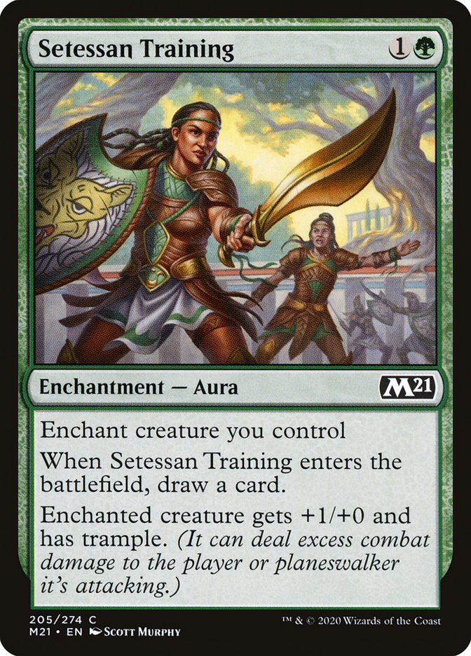 Setessan Training [Core Set 2021] | Tables and Towers