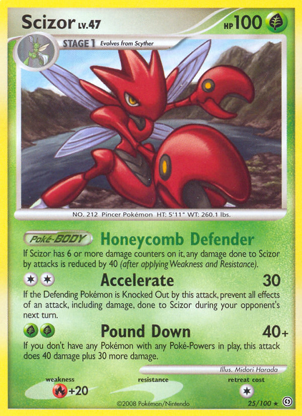 Scizor (25/100) [Diamond & Pearl: Stormfront] | Tables and Towers