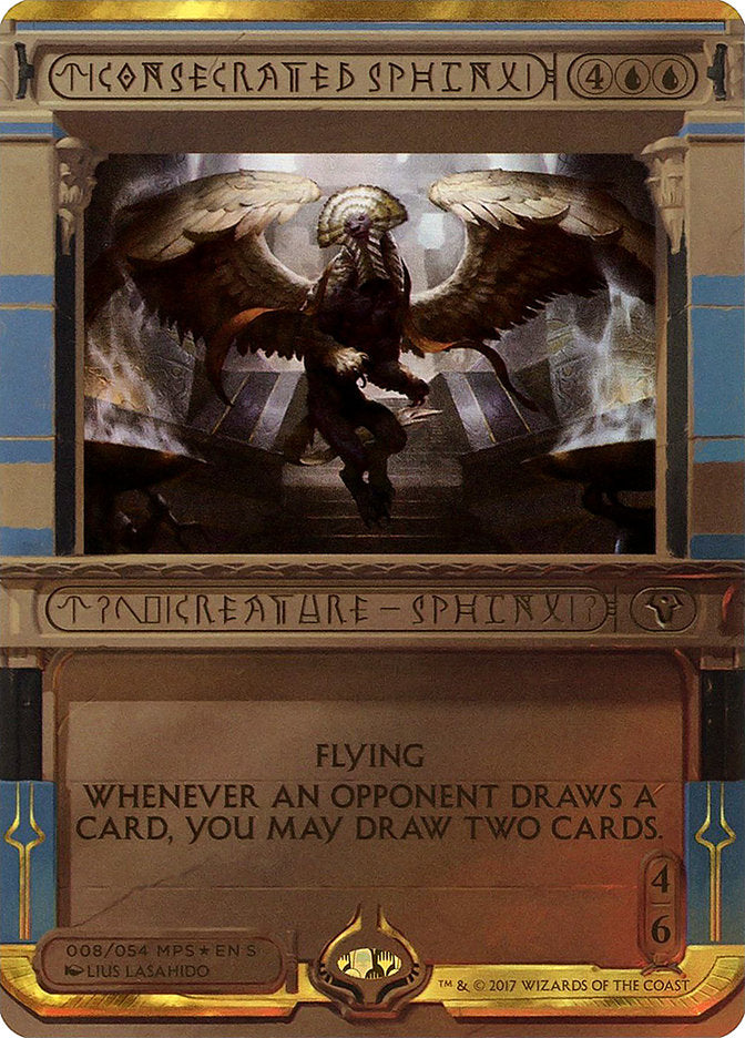 Consecrated Sphinx (Invocation) [Amonkhet Invocations] | Tables and Towers